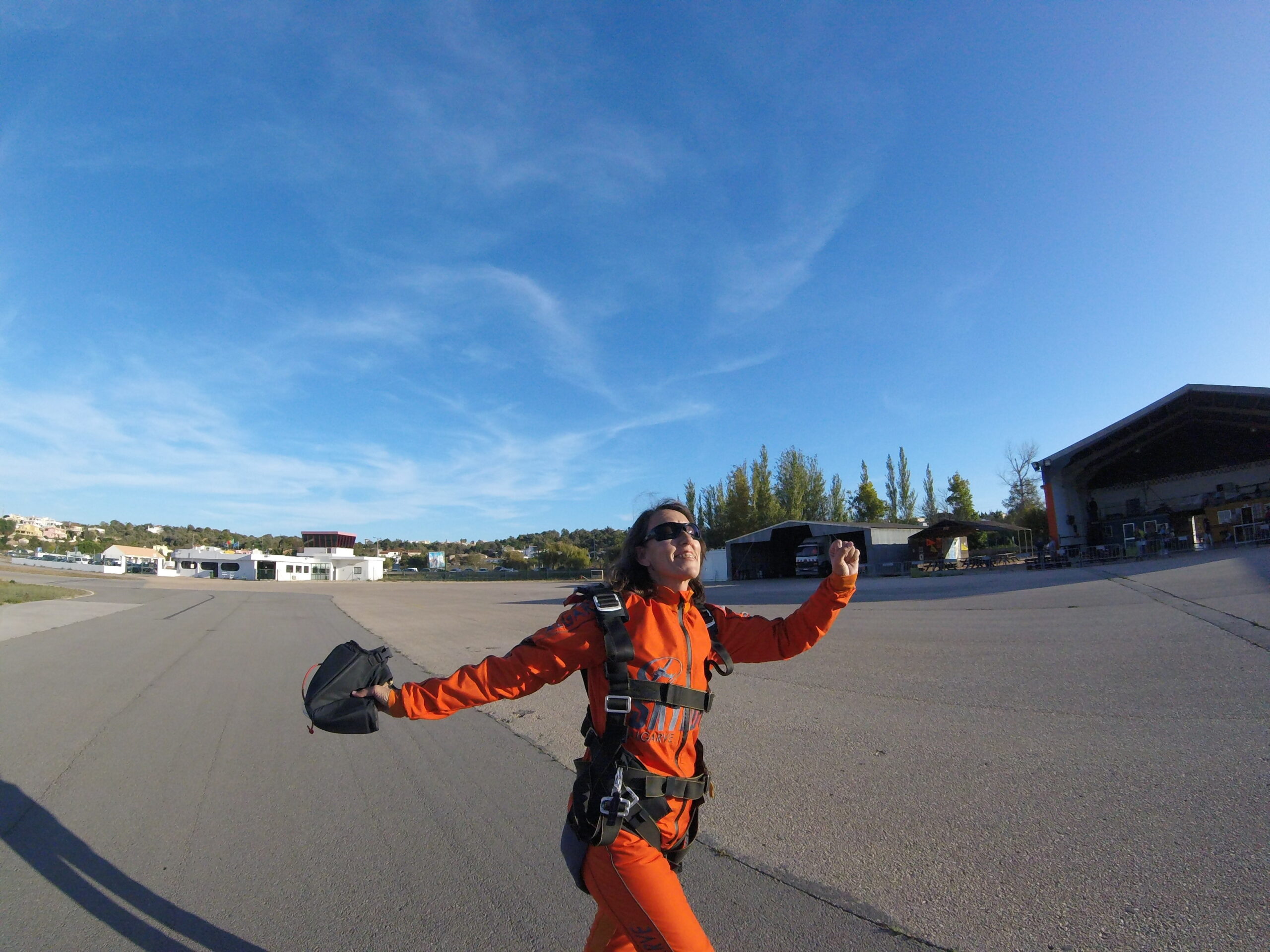 Just got back from a sky dive